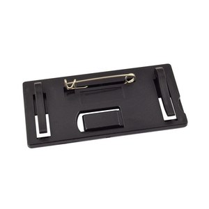 Nome distintivo PIN MM.68X32 Design 3D magnetico di seta rettangolo di plastica quadrato cuore stella Logo stampa decorazioni ricordo 58mm - Product Image 2