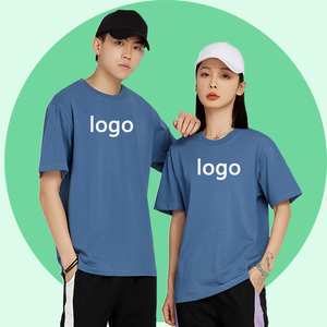 เสื้อยืดคอตตอนเนื้อหนาพิมพ์โลโก้ตามสั่ง สำหรับผู้ชายและผู้หญิง ใส่ทำงานร้านเสริมสวย ร้านตัดผม - Product Image 3