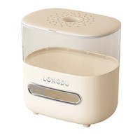 Aquarium multifonctionnel en plastique de style écologique pour la maison, avec distributeur de mouchoirs intégré, très transparent, pour salon ou bureau