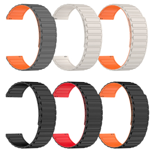 <span class=keywords><strong>Correa</strong></span> Magnética de 22mm para Samsung <span class=keywords><strong>Galaxy</strong></span> <span class=keywords><strong>Watch</strong></span> <span class=keywords><strong>3</strong></span> <span class=keywords><strong>45mm</strong></span> 46mm Gear S3, <span class=keywords><strong>Correa</strong></span> de Silicona para Huawei <span class=keywords><strong>Watch</strong></span> 5 GT6/5/4/3Pro 46mm - Product Image 2