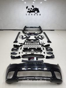Kit carrosserie SRT8 <span class=keywords><strong>2022</strong></span> pour Jeep Grand Cherokee 2014-2021 WK2 avec phares LED de haute qualité OEM et accessoires de pare-chocs - Product Image 4