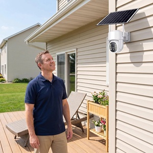 Caméra de sécurité solaire Tuya 4G Wifi, système de caméra extérieure Wifi avec panneau solaire - Product Image 2
