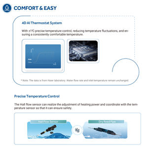 Haier Bonne qualité Chauffage rapide <span class=keywords><strong>Hyundai</strong></span> 3 phases sans réservoir Douche électrique instantanée Chauffe-eau Show - Product Image 3