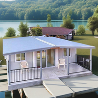 Maison mobile à prix d'usine Maison en conteneur extensible Maison d'extension à double aile Prix d'usine Petites maisons