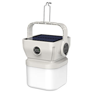 Lampe de camping <span class=keywords><strong>solaire</strong></span> LED rechargeable portable avec éclairage domestique à longue endurance pour <span class=keywords><strong>tente</strong></span> et utilisation d'urgence en plein air - Product Image 1