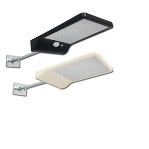 Lampe solaire à capteur LED Aibo 3W 8h, éclairage extérieur mural pour pelouse et rue avec détection de mouvement corporel - Product Image 2