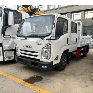 Nuevo Modelo JMC, Camión Volquete Diésel Euro 2 de 5 Toneladas, Cabina Doble, 4x2, 6 Ruedas, Buen Precio - Product Image 1