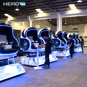 HEROVR 9D VR Gaming Small Footprint Comercial Interior/Exterior Llamativo Realidad Virtual Entretenimiento Ganador de dinero rápido Metal - Product Image 1