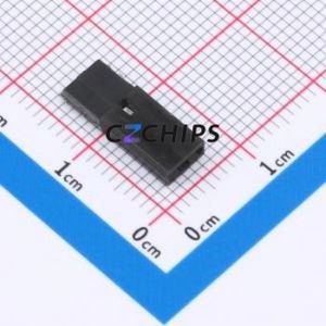 880584-4 Shorting Cap / Jumper Cap P=2.54mm Connector 1x2 2.54mm Capped Type 3A - Product Image 1