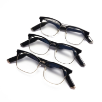 Lunettes Intelligentes de Traduction Audio IA Haut de Gamme, Étanches, à Haute Définition avec Qualité Sonore Premium