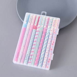 Stylos gel multicolores très bon marché 0,38 mm, mignons, pour étudiants, dessin animé, 10 pièces/ensemble, papeterie <span class=keywords><strong>kawaii</strong></span>, fournitures scolaires - Product Image 4