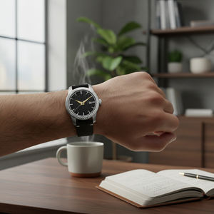 Customized High-end Forged Damascus Steel <b>Watch</b> <b>Waterproof</b> Luminous Luxury men's Automatic Mechanical NH35 <b>Watches</b> Manufacturer - Product Image 2