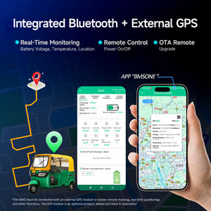 スマート<span class=keywords><strong>Bms</strong></span> 12v 100ahリチウム電池4S 6S 7S 8S <span class=keywords><strong>Bms</strong></span> 24V 9S 10S 11S <span class=keywords><strong>12S</strong></span> 36V 200A 250A <span class=keywords><strong>Lifepo4</strong></span> <span class=keywords><strong>Bms</strong></span> 16s 48v RS485 CAN GPS付き - Product Image 4