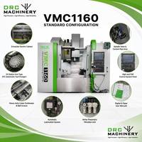 Centro de Mecanizado Vertical VMC1160 para Piezas de Precisión de Moldes, Fresadora CNC de 3 Ejes