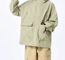 Femmes grandes tailles automne hiver <span class=keywords><strong>veste</strong></span> imperméable fermeture éclair coupe-vent respirant doux 100 grammes pour plusieurs enfants - Product Image 2