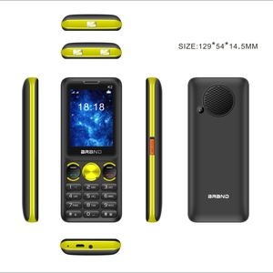 โทรศัพท์มือถือราคาถูกจากโรงงาน รุ่นมินิบาร์ หน้าจอ 2.4 นิ้ว รองรับ 2G GSM สองซิม ดีไซน์คล้าย Tecno และ Itel พร้อมปุ่ม SOS สำหรับผู้สูงอายุ - Product Image 3