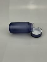 Conteneur en acrylique double couche épais de luxe, anti-oxydation, étanche à l'humidité, taille personnalisée, flacon pour poudre d'herbes et capsules