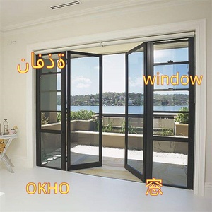 <span class=keywords><strong>Puerta</strong></span> Plegable <span class=keywords><strong>Tipo</strong></span> Acordeón Premium, Insonorizada e Impermeable, Mampara Deslizante a Medida para Balcón, Cocina, Interior, Exterior, Hogar - Product Image 1