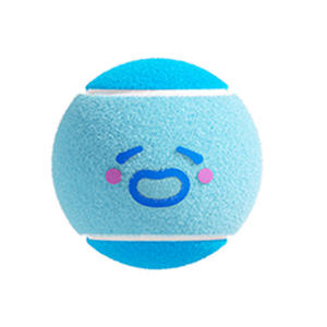 Jouets à mâcher pour chiens sportifs, personnalisables avec logo, écologiques, réalistes, en gros, balles de tennis en caoutchouc, jouet interactif pour <span class=keywords><strong>chien</strong></span> - Product Image 2