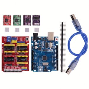 آلة نقش الدرع V3 باستخدام الحاسب الآلي ، طابعة ثلاثية الأبعاد + 4 ، A4988/DRV8825/AT2100 ، لوحة توسيع السائق لاردوينو + <span class=keywords><strong>R3</strong></span> مع - Product Image 5