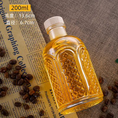 C 200ml couverture en bois massif