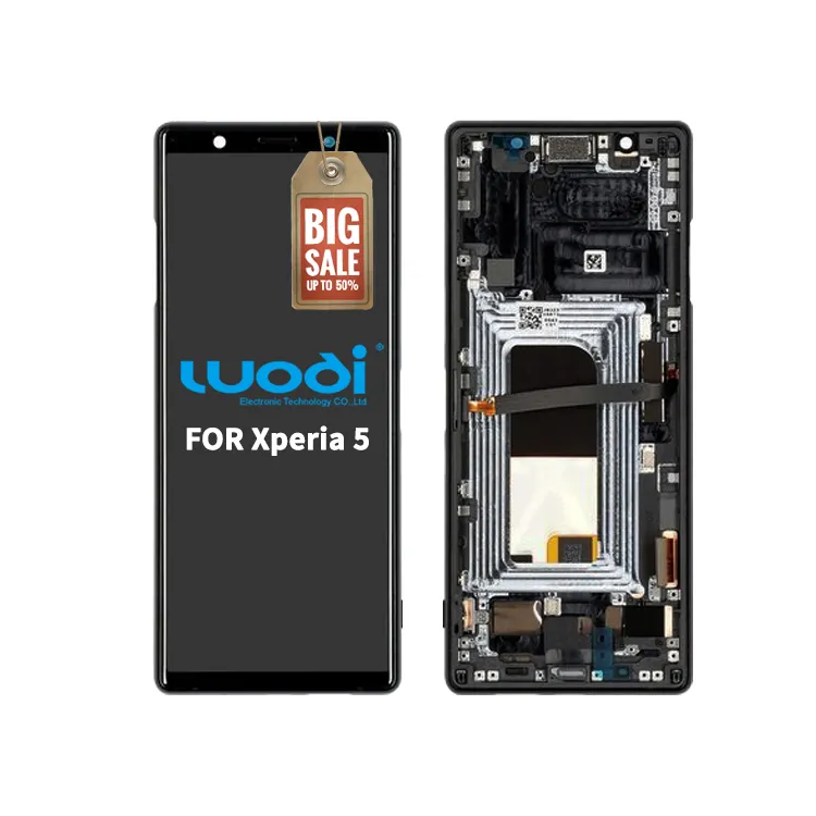 Fabrieksprijs Scherm Lcd Voor Sony Xperia 5 Ii Lcd-Scherm Mobiele Telefoon Lcd Voor Sony Xperia 5 Ii