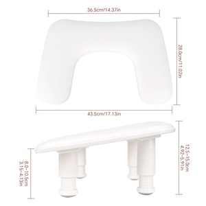 Reposabrazos para Manicura KADS con Altura Ajustable 15 °   Almohada Ergonómica Inclinada para Manicura, para Salón de Uñas y Uso Doméstico - Product Image 3
