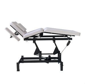 Tempat tidur pijat fisioterapi elektrik, peralatan traksi tulang belakang perawatan ortopedi meja terapi penyesuaian chiropraktik fisik - Product Image 1