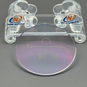 เลนส์แว่นตาออพติคอล New <span class=keywords><strong>Vision</strong></span> Rx 1.60 <span class=keywords><strong>Hi</strong></span>-Vex Progresive สีขาว CSD <span class=keywords><strong>Super</strong></span> Hydrophobic ขนาด 72 มม. - Product Image 3