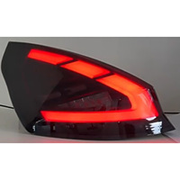 Feu arrière LED 12V neuf d'usine, étanche, pour Fiesta 2009-2015, avec garantie d'un an et 6500 lumens
