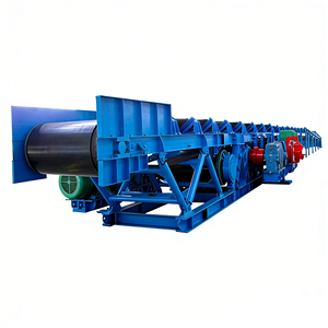 Sistema de Cinta Transportadora de Goma Ajustable de Ahorro de Energía para Transporte de Materiales Industriales, Uso Eficiente en Fábricas - Product Image 5