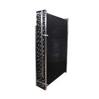 Échangeur de chaleur Aidea, structure de tube en cuivre/acier inoxydable, haute efficacité de transfert de chaleur, 380V/220V, chauffage AHU