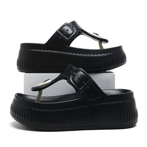 Sandalias de Playa para Mujer Guru, Tipo Chanclas, de EVA, Blancas, Antideslizantes, con Suela Gruesa, para Verano - Product Image 2