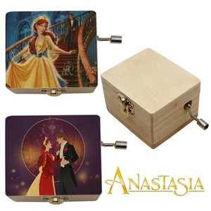 Caja de Música de Madera con Diseño de la Película de Anime Anastasia, Tema Once Upon a December, Impresión a Color, Regalo para Niñas Pequeñas, Fiesta de Cumpleaños - Product Image 1