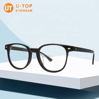 Lunettes de vue de haute qualité pour hommes et femmes avec nouvelle monture en acétate, forme de visage diamant, lunettes de vue assorties