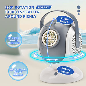 เครื่องทำฟองอากาศ360 ° แบบมีหลายรูหมุนได้60 ° ขึ้นลงองศาเครื่องทำฟองมือถือของเล่นงานแต่งงาน - Product Image 3