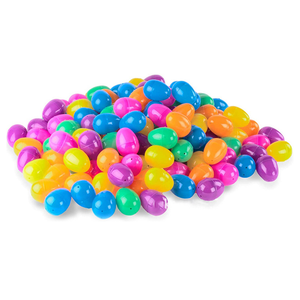 Œufs de Pâques en plastique ouvrables pour décorations DIY - Product Image 1