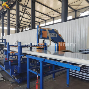 Linea di Produzione per Pannelli Sandwich per Tetti, Macchina per la Fabbricazione di Lastre per Costruzione di Magazzini e Officine - Product Image 5