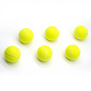 Balles de tennis <span class=keywords><strong>d</strong></span>'entraînement professionnelles de qualité 1, directement de l'usine, rebond de 1,35 à 1,47 m, haute élasticité, caoutchouc et fibre chimique durables - Product Image 1
