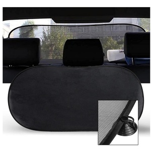Universale 50x100cm accessorio interno per Auto parasole posteriore con ventose in poliestere per parabrezza anteriore per Auto protezione solare - Product Image 3