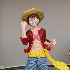 Estatua de Luffy de Gran Tamaño, Figura de Anime de Resina para Exhibición en Centros Comerciales, Decoración del Hogar, Comic Con - Product Image 4