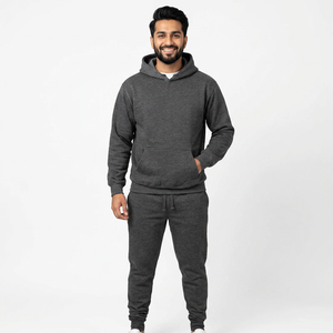 Conjunto Deportivo Unisex de Invierno 2 en 1 Reversible, Cortavientos, con Capucha y Estampado Animal, con Pantalones Deportivos Estampados y Forro Polar - Product Image 1