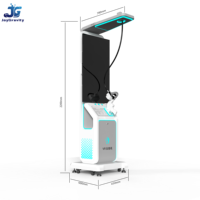 Machine de jeu de tir VR interactive à monnayeur pour opération en libre-service sans surveillance