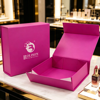 Cajas de Perfume y Cosméticos Impresas Personalizadas, Plegables, de Cartón Corrugado Reciclado Ecológico, con Cierre Magnético y Lámina UV para Crema Facial/Champú