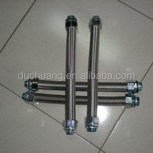 خرطوم معدني مرن مقاوم للحرارة العالية من الفولاذ المقاوم للصدأ لسخان المياه وأنابيب الدش، أنبوب مضفر لإدارة التجميع - Product Image 6