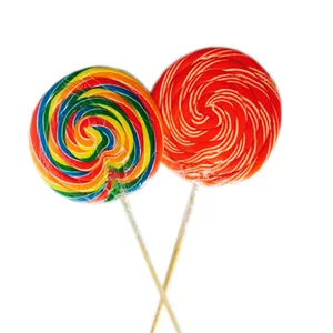 Tùy Chỉnh Tươi Trái Cây Vortex Lollipop Cho Trẻ Em
