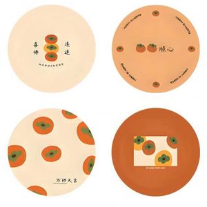 Sous-verre en céramique promotionnel personnalisable, sous-verre rond pour boissons - Product Image 5