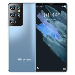 Nieuwe S21 + Ultra China Custom Mobiele Android Telefoons 5G Lte Smartphone Goedkope Telefoons 4G Groothandel Ontgrendeld Smartphones