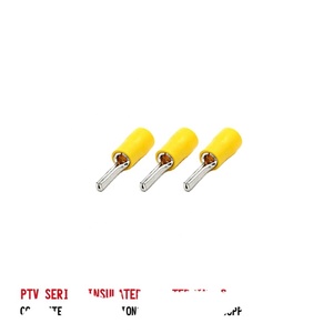 Nhà Máy Giá PVC Ferrules Dây Uốn Tóc Bồng Cách Điện Pin Thiết Bị Đầu Cuối - Product Image 1