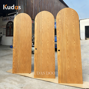 <span class=keywords><strong>Porta</strong></span> Interna in Legno <span class=keywords><strong>Su</strong></span> <span class=keywords><strong>Misura</strong></span> con Top ad Arco, Anta a Filo Muro per Abitazioni - Product Image 2